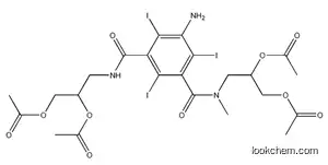 Molecular Structure of 76350-09-9 (5-Amino-N,N'-bis[2,3-bis(acetyloxy)propyl]-2,4,6-triiodo-N-methyl-1,3-benzenedicarboxamide)